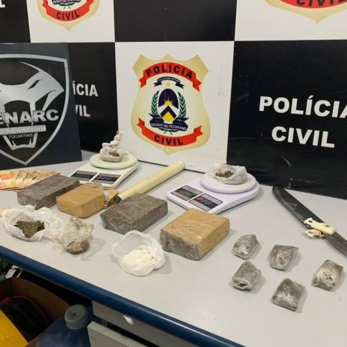 PolÃÂ­cia Civil e ROMU deflagram operaÃÂ§ÃÂ£o para desarticular trÃÂ¡fico de drogas na regiÃÂ£o sul de Palmas