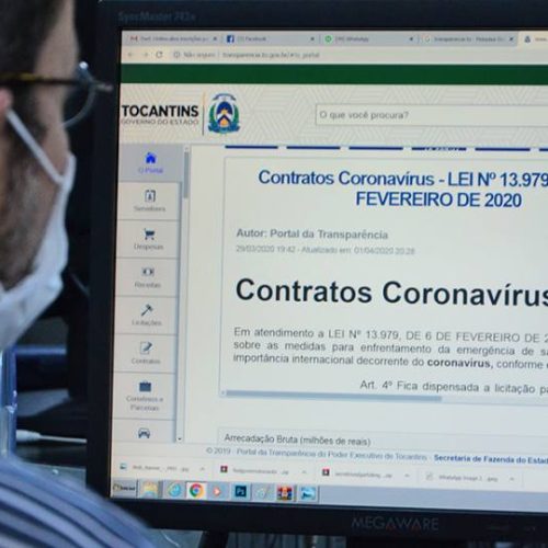 Governo disponibiliza informaÃÂ§ÃÂµes sobre contratos referentes ÃÂ  Covid-19