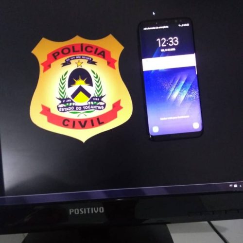 PolÃÂ­cia Civil recupera aparelho celular avaliado em R$ 1,6 mil reais em Campos Lindos