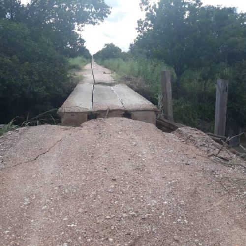 Pontes danificadas pelas chuvas sÃÂ£o recuperadas