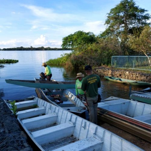 Naturatins realiza operaÃÂ§ÃÂ£o conjunta para coibir pesca ilegal no Rio CaiapÃÂ³