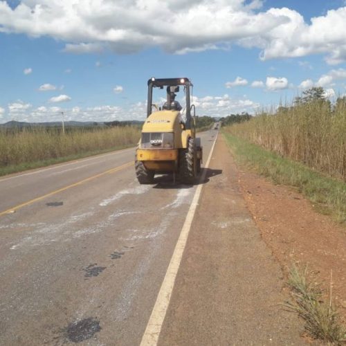 Governo realiza manutenÃÂ§ÃÂ£o preventiva e corretiva em rodovias do sudeste