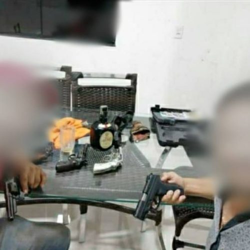 PolÃÂ­cia cumpre ordens judiciais em Caseara pela prÃÂ¡tica de crime de porte de arma de fogo