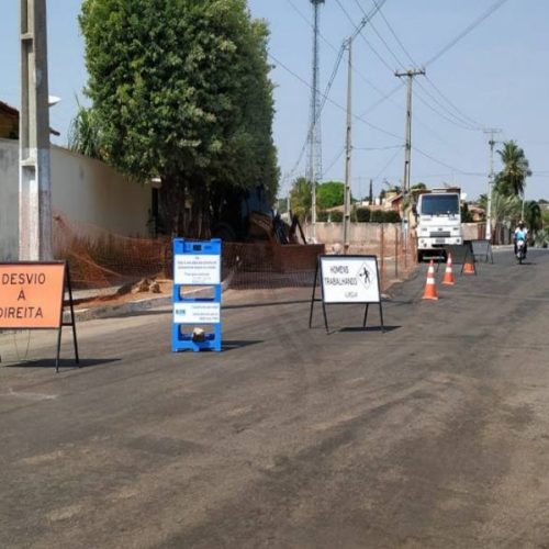 BRK Ambiental segue cronograma de obras da rede de esgoto em Gurupi