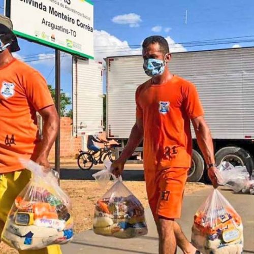 Governo inicia nova etapa de entrega de alimentos atendendo mais famÃÂ­lias do Tocantins