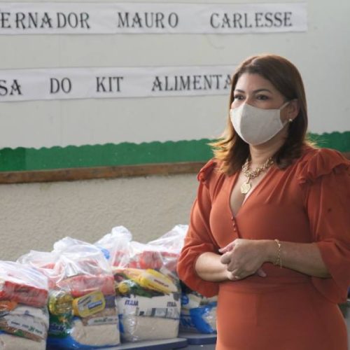 Governo do Tocantins leva alimentos a milhares de famÃÂ­lias de estudantes durante pandemia