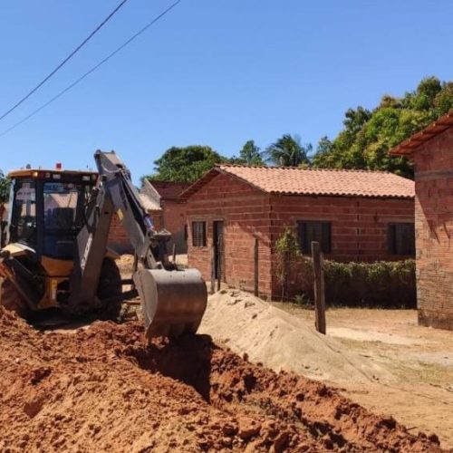 Governo do Tocantins conclui obra de extensÃÂ£o de rede de ÃÂ¡gua em Rio dos Bois