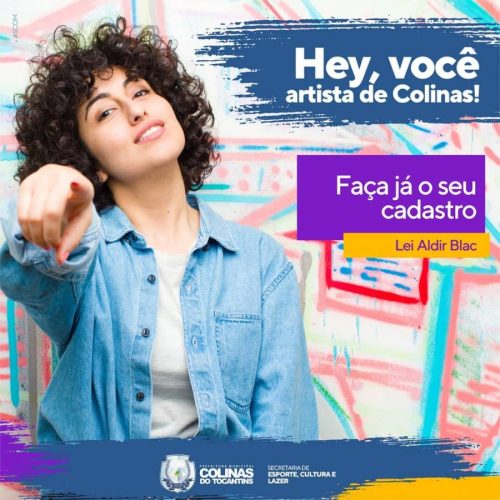 Prefeitura de Colinas do Tocantins inicia cadastro de classe artÃÂ­stica