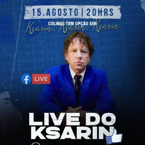 Kasaryn lanÃÂ§a prÃÂ©-candidatura a prefeito de Colinas em live