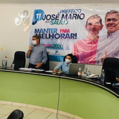 Nomes do prefeito de Bandeirantes, JosÃÂ© MÃÂ¡rio e do vereador Saulo Borges sÃÂ£o oficializados em convenÃÂ§ÃÂ£o para eleiÃÂ§ÃÂ£o municipal 2020