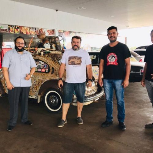 Homem percorre Brasil de Fusca, fez parada em Colinas e seguirÃÂ¡ atÃÂ© BelÃÂ©m e outras capitais