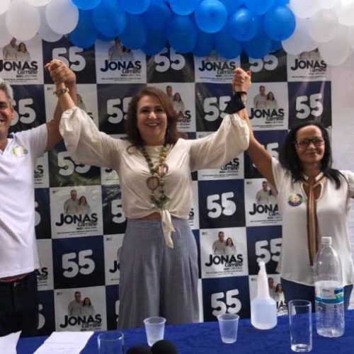 Senadora KÃÂ¡tia Abreu reforÃÂ§a apoio ÃÂ  candidatura de Jonas Carrilho para prefeito de ItaporÃÂ£