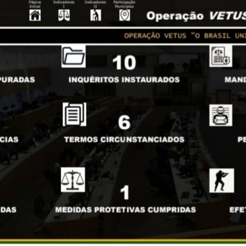 Vetus: Agentes da Policia Civil do Tocantins participa de operaÃÂ§ÃÂ£o de combate ÃÂ  crimes de violÃªncia contra idosos nos 26 Estados e no DF