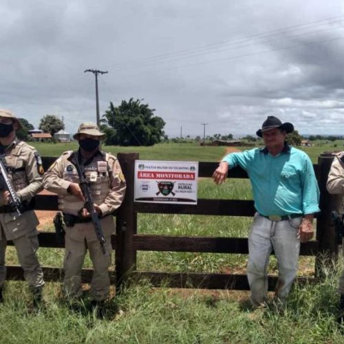 Cadastramento e mapeamento das ÃÂ¡reas rurais de Colinas e regiÃÂ£o ÃÂ© iniciado pela Patrulha Rural da PM