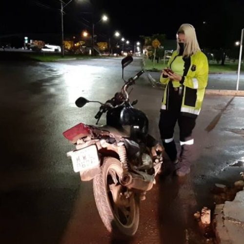 Fiscais de trÃÂ¢nsito de Palmas apreenderam motocicleta que soma mais de R$ 60 mil em multas