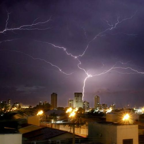 Inpe divulga levantamento de Cidades Tocantinenses que mais caÃÂ­ram raios; AraguaÃÂ­na e Gurupi lideram lista