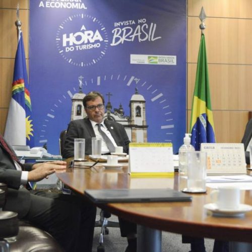 Em BrasÃÂ­lia, Jairo Mariano apresenta demandas ao MinistÃÂ©rio do Turismo