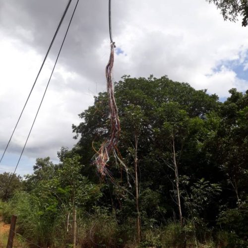 Detentos são suspeitos de realizar vandalismo em linha de telefonia na Unidade Penal de Palmas