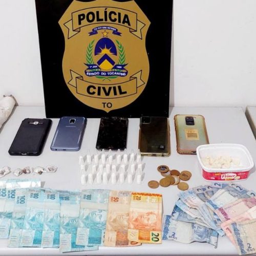 Principal ponto de vendas de drogas é fechado em Pau DÂ´ arco após operação policial