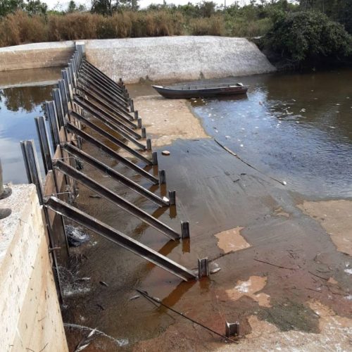 MP pede interrupção de barragem em propriedade que resultaram na morte de peixes no Rio Dueré