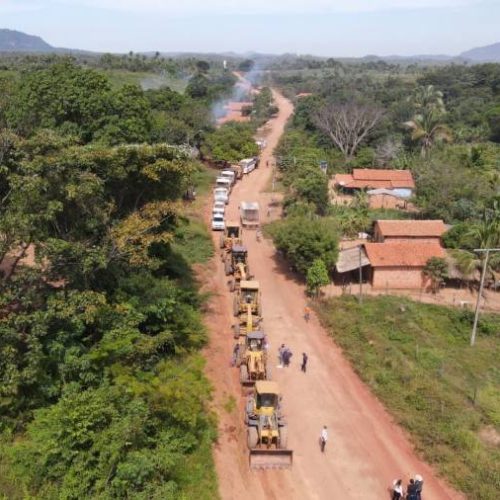 No Bico do Papagaio: Governo realiza reestruturação de 1.008 km de rodovias