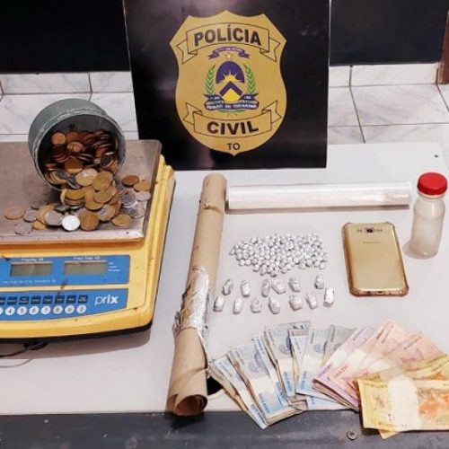 Polícia do TO fecha ponto de drogas em Bandeirantes; principal suspeito está foragido