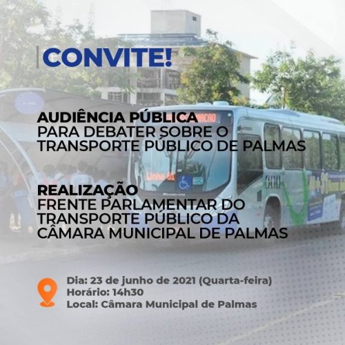 Ã pedido de Janad Valcari, CÃ¢mara realizará audiÃªncia pública para discutir o transporte público da Capital